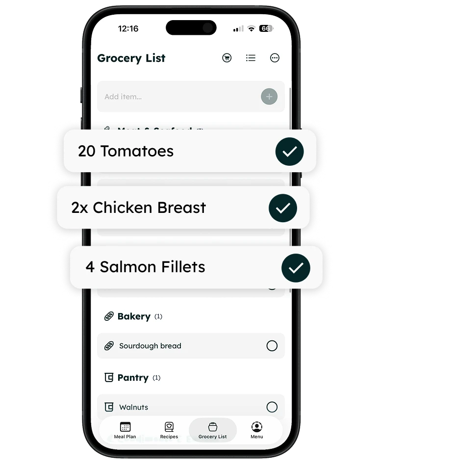 Grocery List App