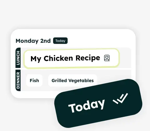 Weekly Meal Plan reduces stress